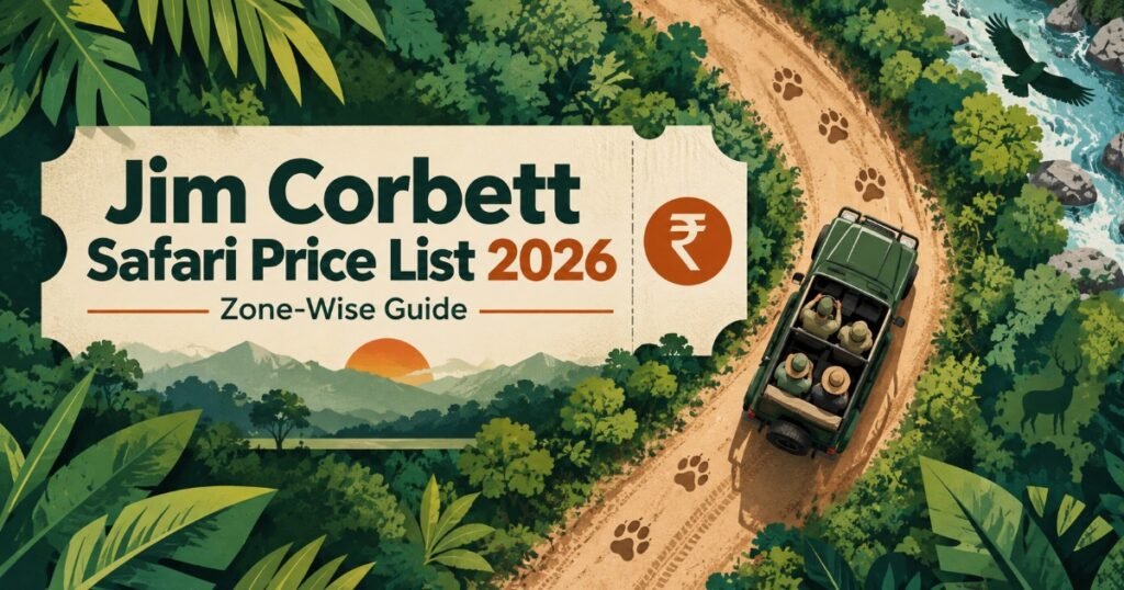 Jim Corbett Safari Price List 2026 (Zone-Wise) | Full Guide