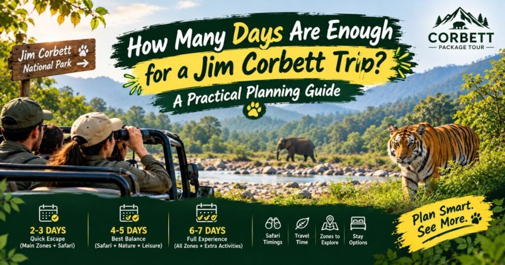 How Many Days Are Enough for a Jim Corbett Trip? Guide