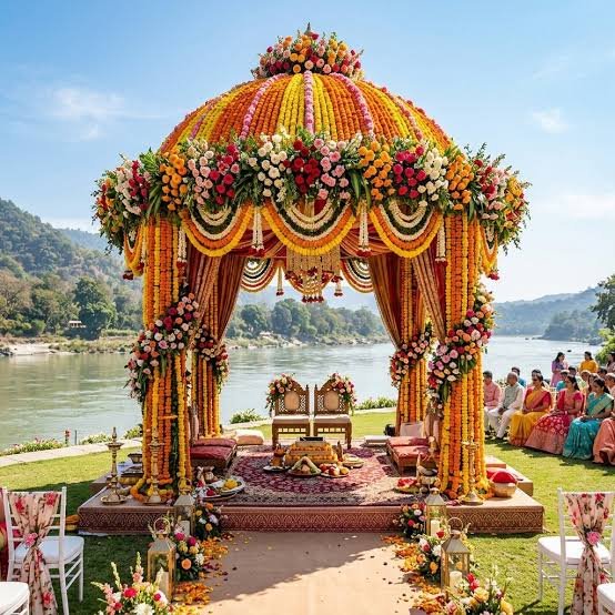 Wedding ceremony in Jim Corbett